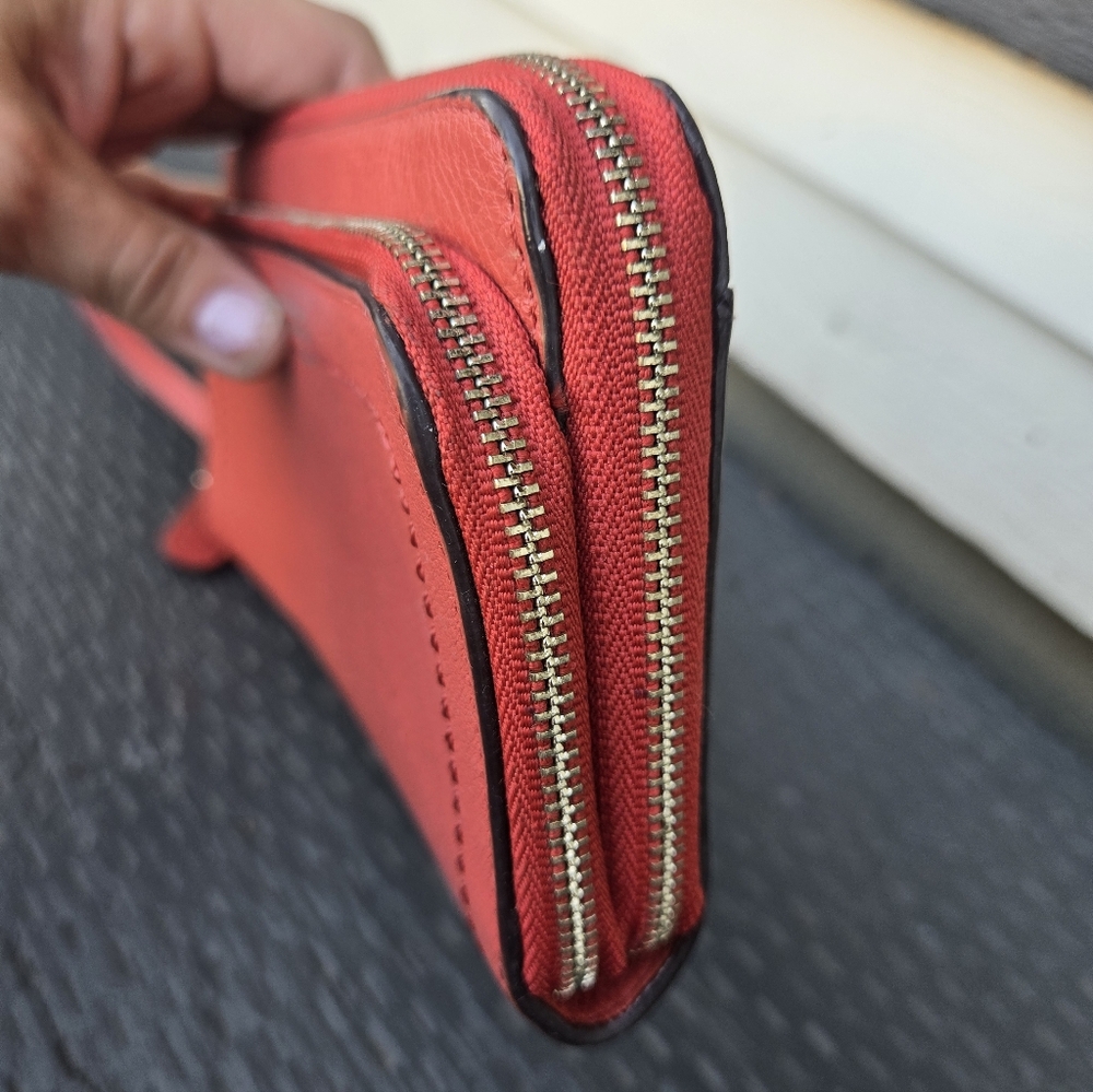 Coach Park Double Accordian Zip Wallet - Picture 5 of 13